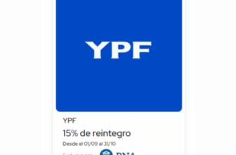 15% de reintegro en YPF con Banco Nación y MODO