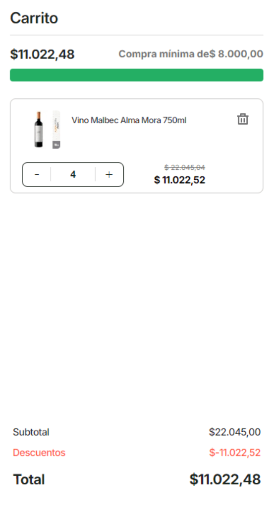 4x2 en vinos y Cervezas en Changomas